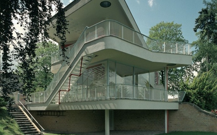 Die Gartenseite nach der Instandsetzung (Foto © Wolfgang Reuss, Berlin)