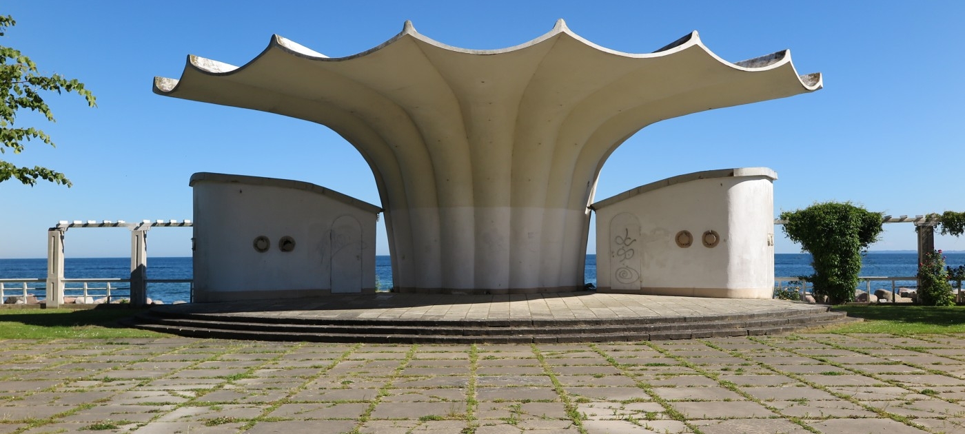 Musikpavillon Kurmuschel Sassnitz (Foto © adb)